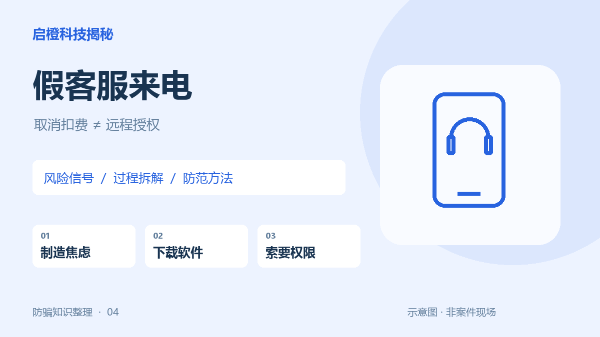 来电说不取消保障就扣费？先退出对方安排的操作流程
