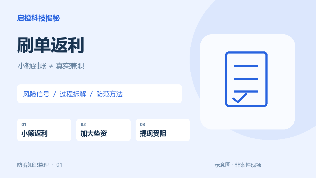 小额返利到账，不代表兼职可靠：刷单骗局怎样让人越陷越深