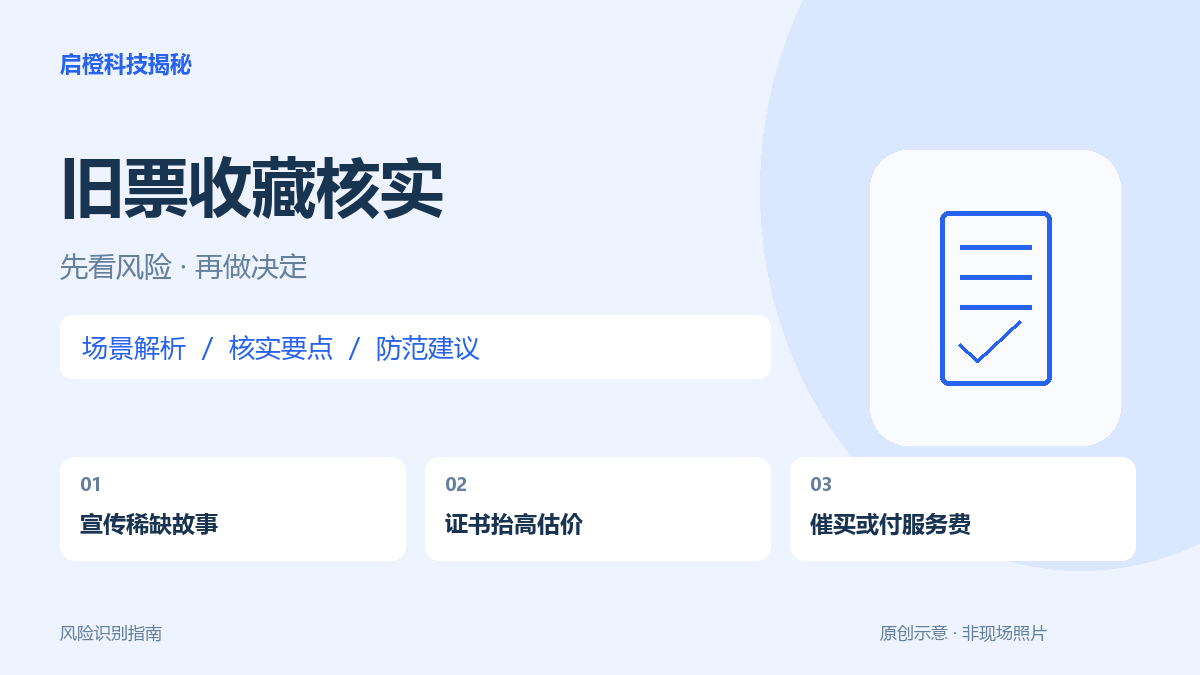 旧船票被说成稀缺珍品:年代、编号和估价都要分别核实