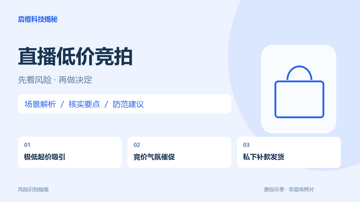 直播一元起拍手机：起拍价不是成交价，拍中也别急着私转