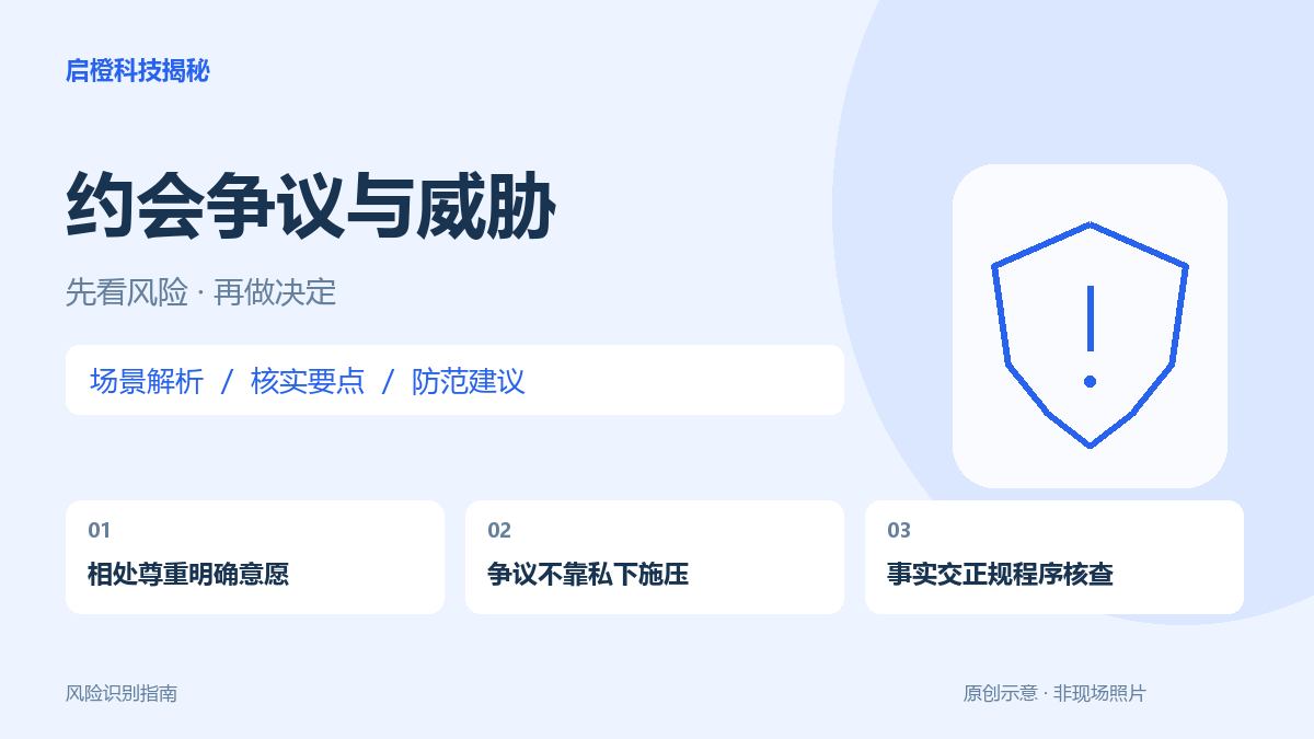 约会后遇到索款或侵害争议:尊重同意,保留事实,通过正规渠道处理