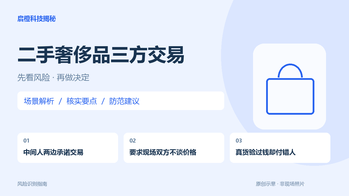 当面验货,却被要求别谈价格:小心付款人与货主被中间人隔开