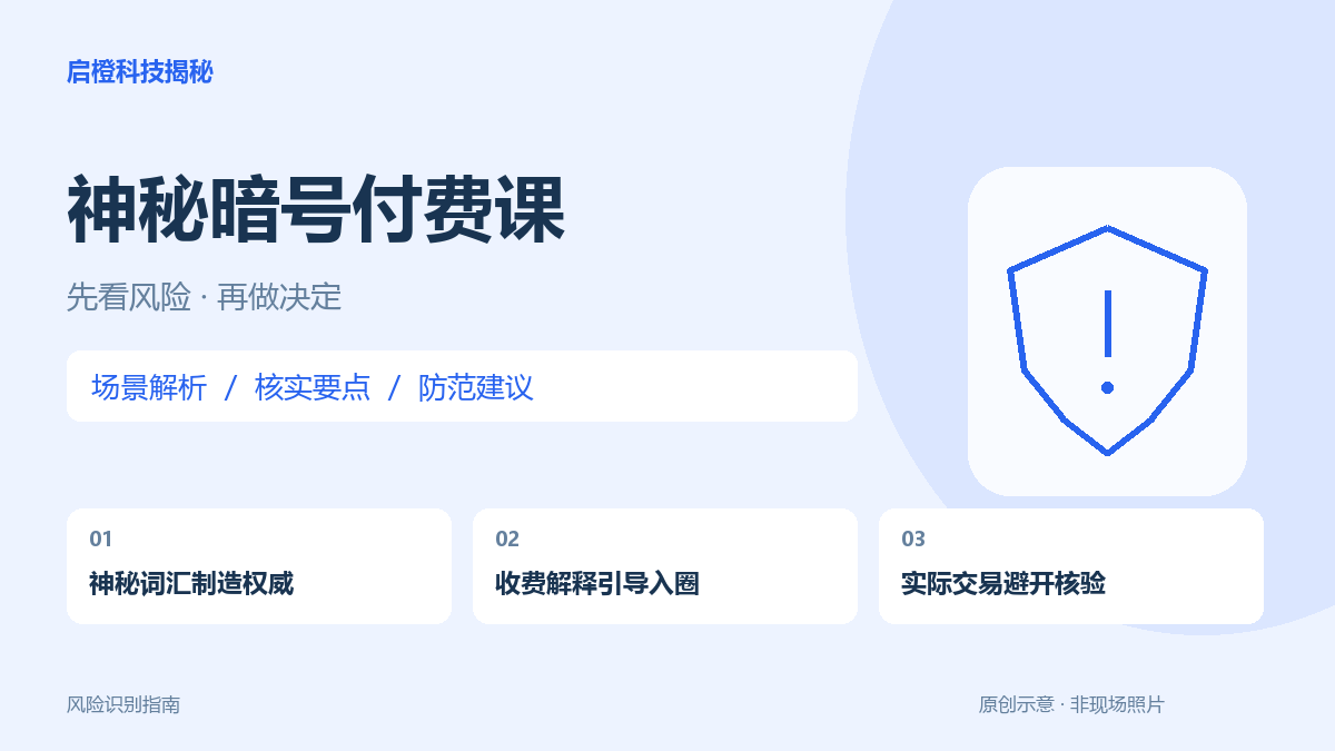 “听懂六句暗号就能看透黑市”?先核实揭秘内容本身