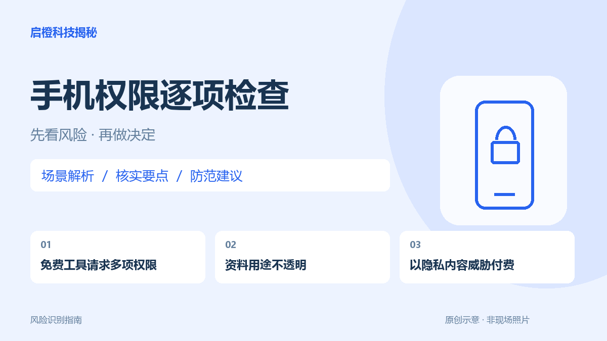 相机、麦克风和录屏权限别混着开:免费工具也要按功能授权