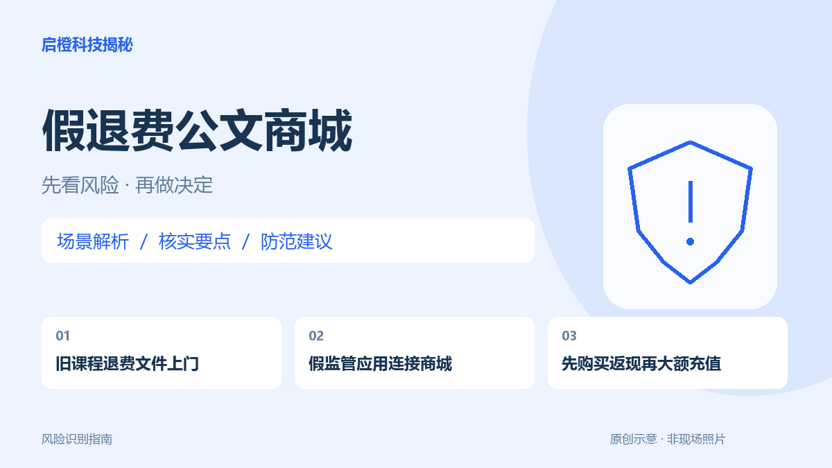 退学费要先买商城商品?盖章公告和“12315”应用也可能是假入口